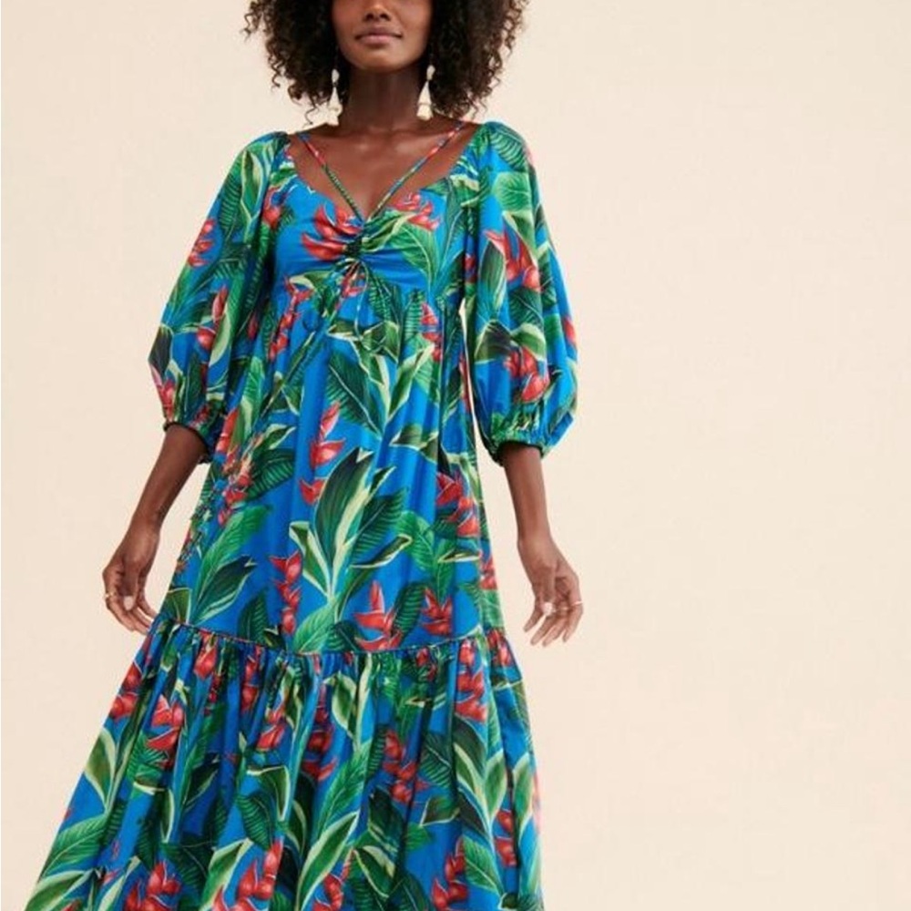 Farm Rio Dream Garden Maxi Dress